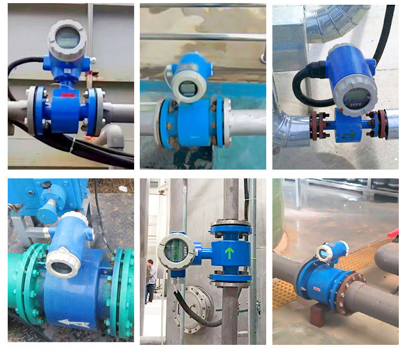 醋酸流量計現場安裝使用圖